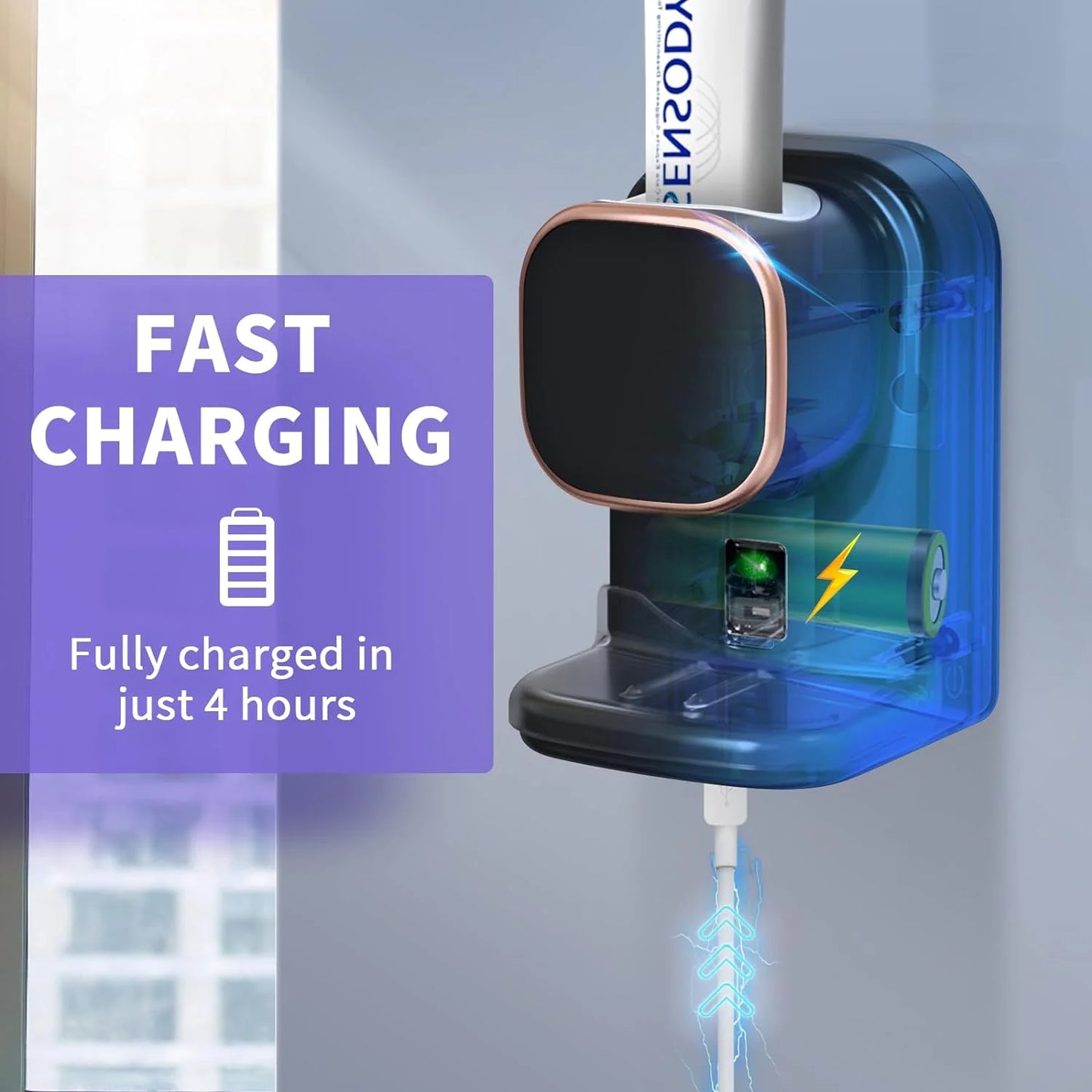 Toothpaste Dispenser,Wall Mounted Automatic Toothpaste Dispenser for Kids and Adults Shower, Is Wall Mount Bathroom Accessories with Super Sticky Suction Pad,Black