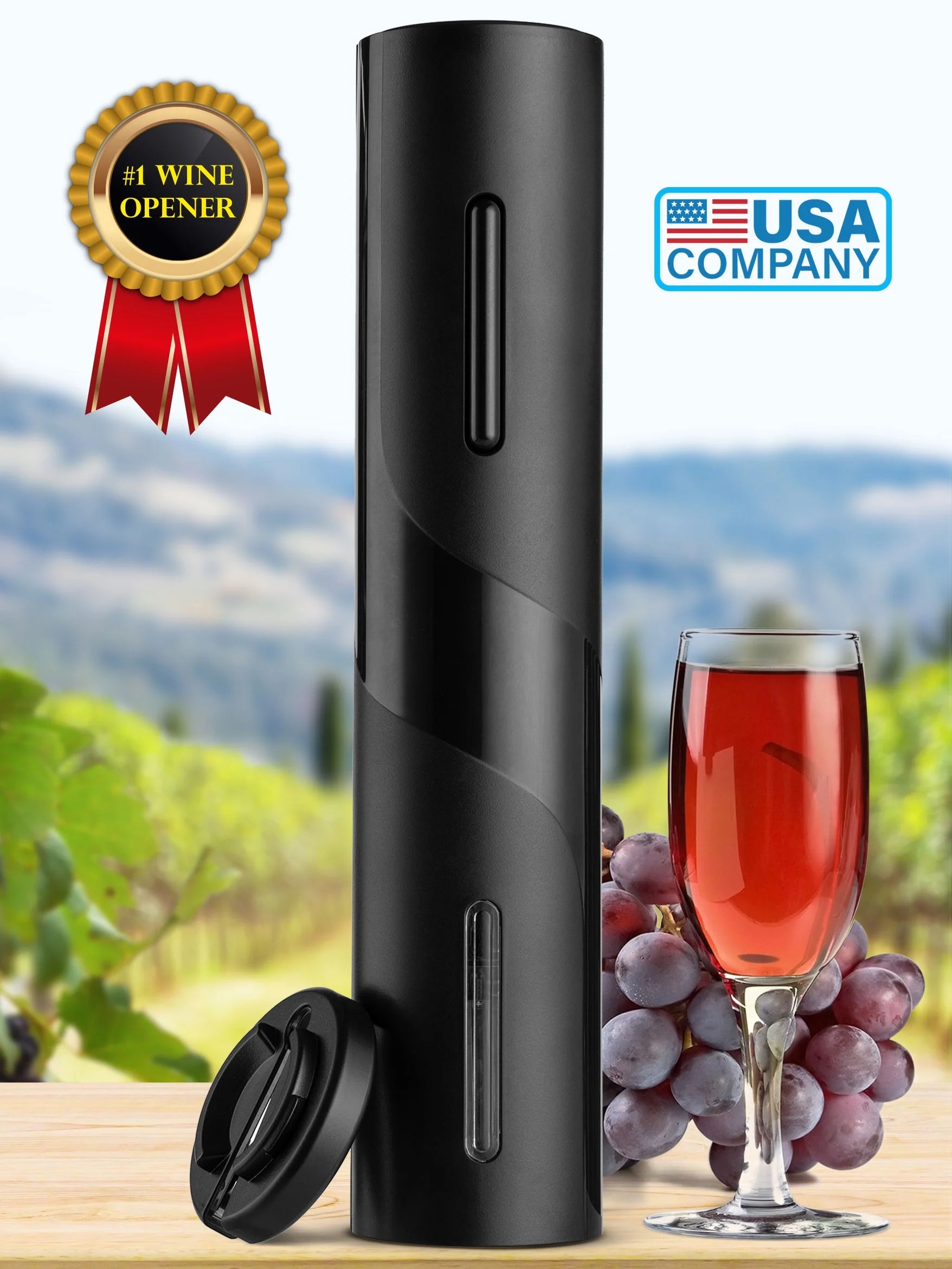Vinflow5 Electric Wine Opener with Foil Cutter