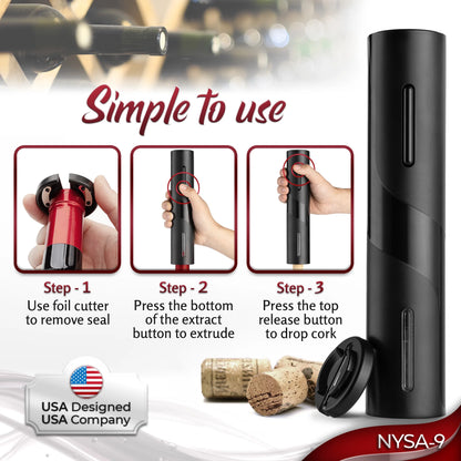 Vinflow5 Electric Wine Opener with Foil Cutter