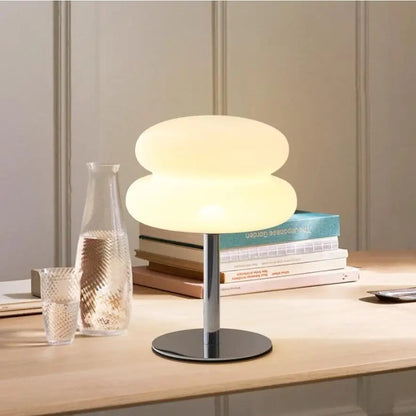 Macaron LED Table Lamp Trichromatic Dimming Living Room Atmosphere Lamps Eye Protection Night Light Girl Bedroom Bedside Decor