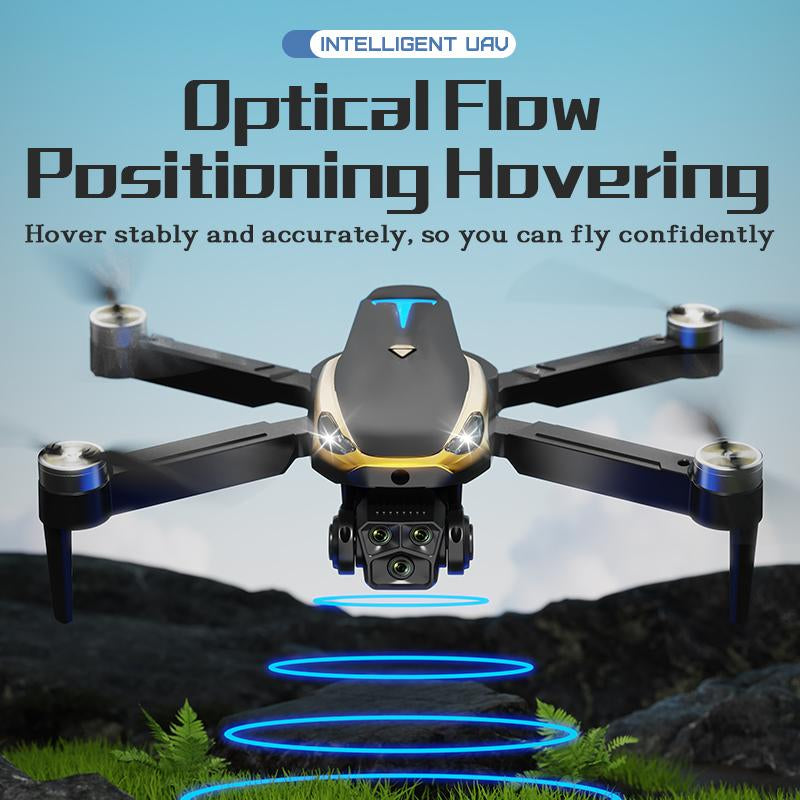 Ultimate M8 PRO FPV Drone 2025 4K UHD Stabilized Camera 5G Wifi Brushless Motors Optical Flow Auto Return Intelligent Aerial Photography with Three Sides Obstacle Sensing & Omnidirectional Guard Flight