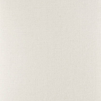 25" Mid-Century Modern Metal Table Lamp with White Drum Linen Shade