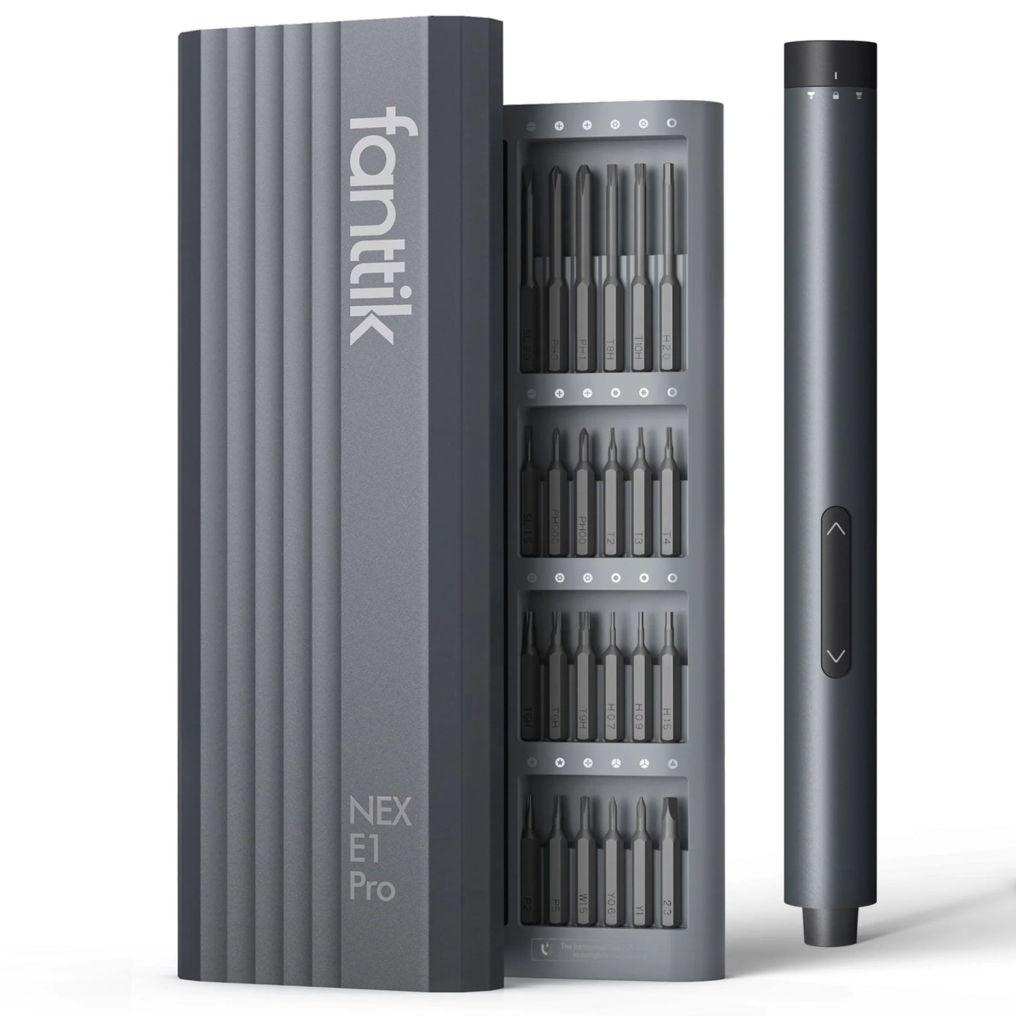 Cordless Electric Screwdriver Kit, 3 N.M Torque with 24 Magnetic Bits, Quick-Charge Battery & Magnetic Holder - Ideal for Electronics Repair (Phones, Laptops, Watches)