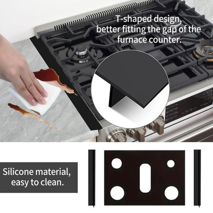 Gas Burner Mats – Heatproof, Oil-Resistant, Easy Clean, Non-Slip, Reusable Kitchen Protector