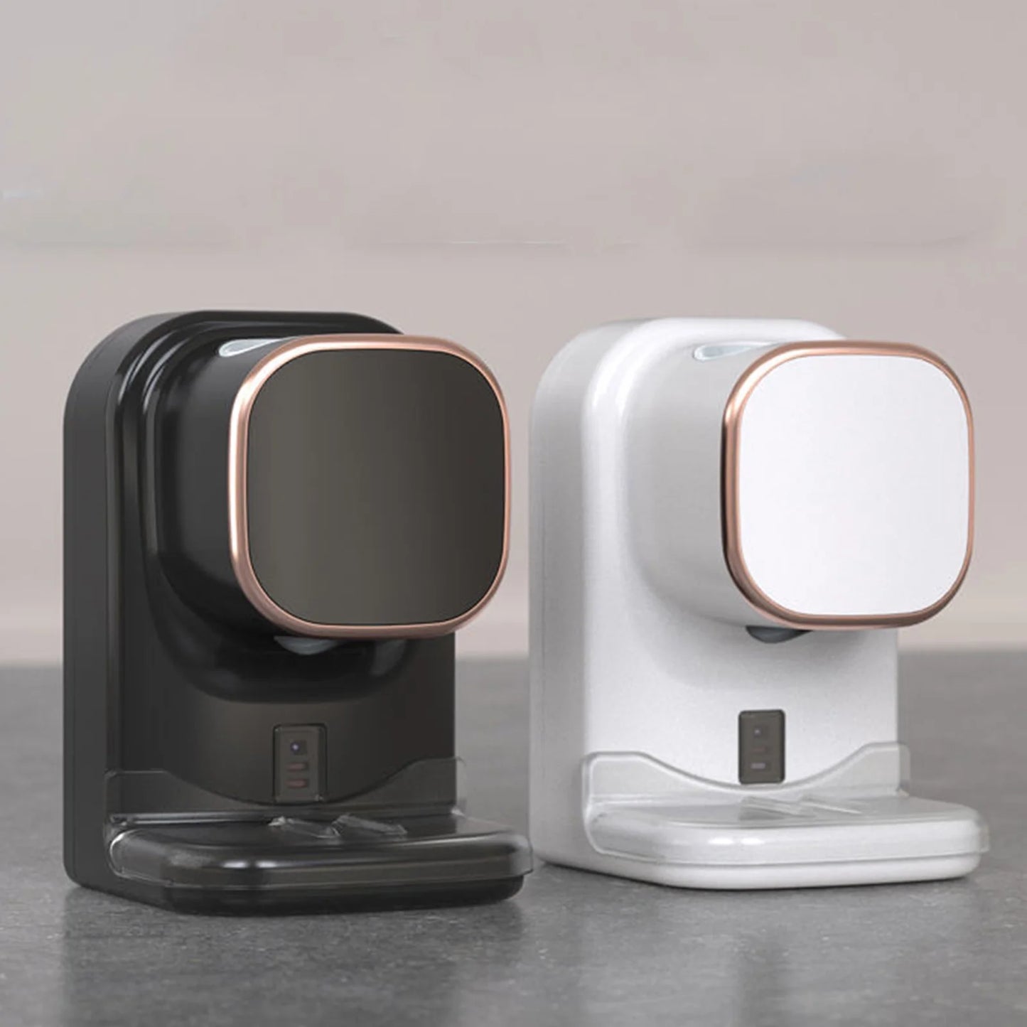 Toothpaste Dispenser,Wall Mounted Automatic Toothpaste Dispenser for Kids and Adults Shower, Is Wall Mount Bathroom Accessories with Super Sticky Suction Pad,Black