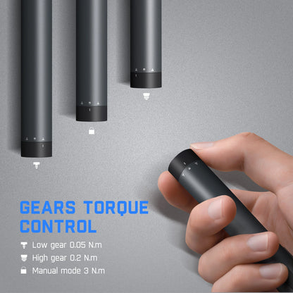 Cordless Electric Screwdriver Kit, 3 N.M Torque with 24 Magnetic Bits, Quick-Charge Battery & Magnetic Holder - Ideal for Electronics Repair (Phones, Laptops, Watches)